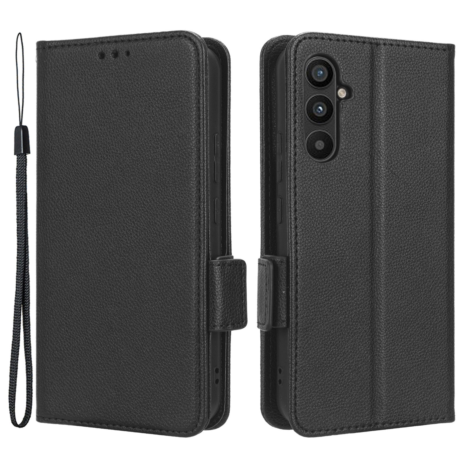 For Samsung Galaxy A24 4G / A24 5G PU Leather Phone Case Litchi Texture Wallet Stand Protective Phone Cover For Samsung Galaxy A24 4G / A24 5G PU Leather Phone Case Litchi Texture Wallet Stand Protective Phone Cover